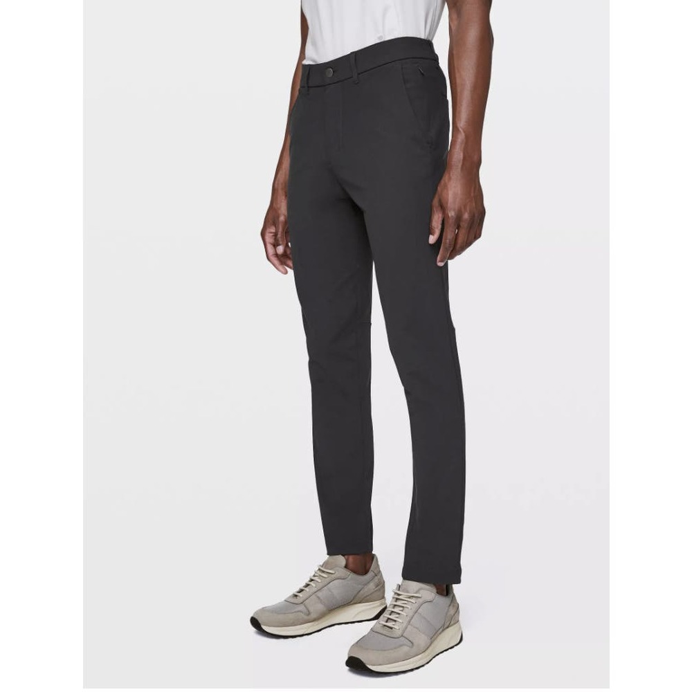 Lululemon Men’s Gray Business Office Travel Commission Straight Leg Pant Size 32